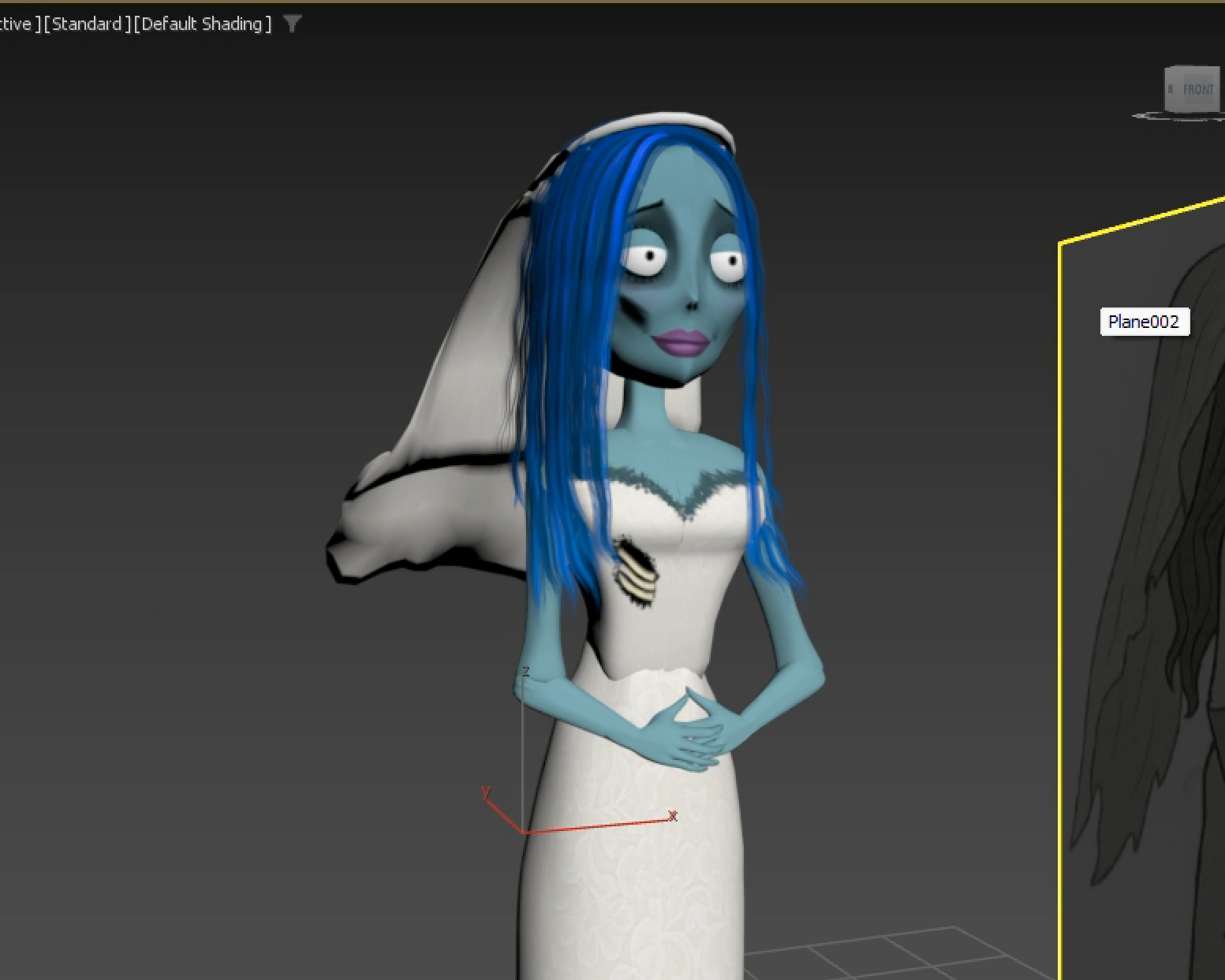 Emily character model