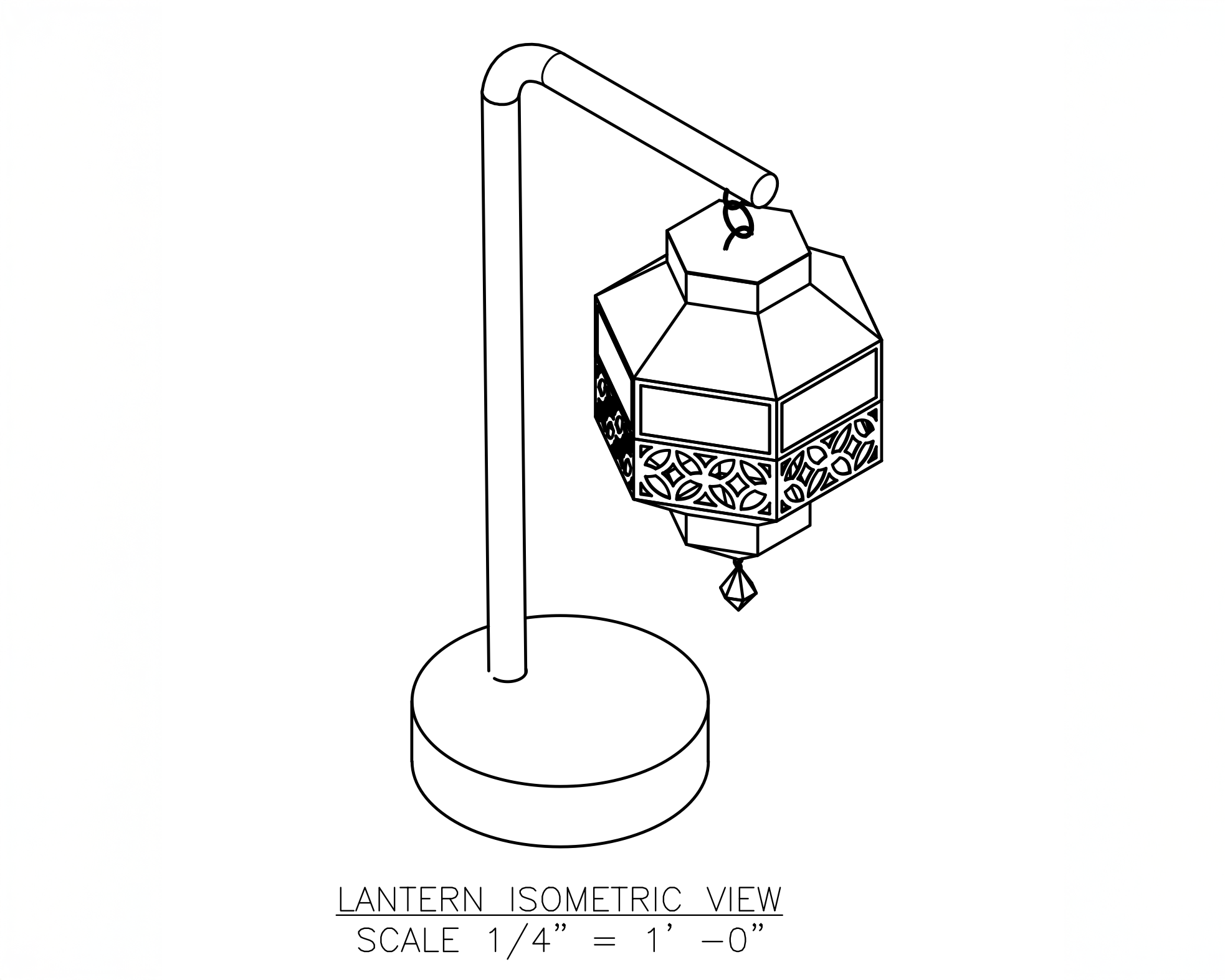 Lantern isometric overview