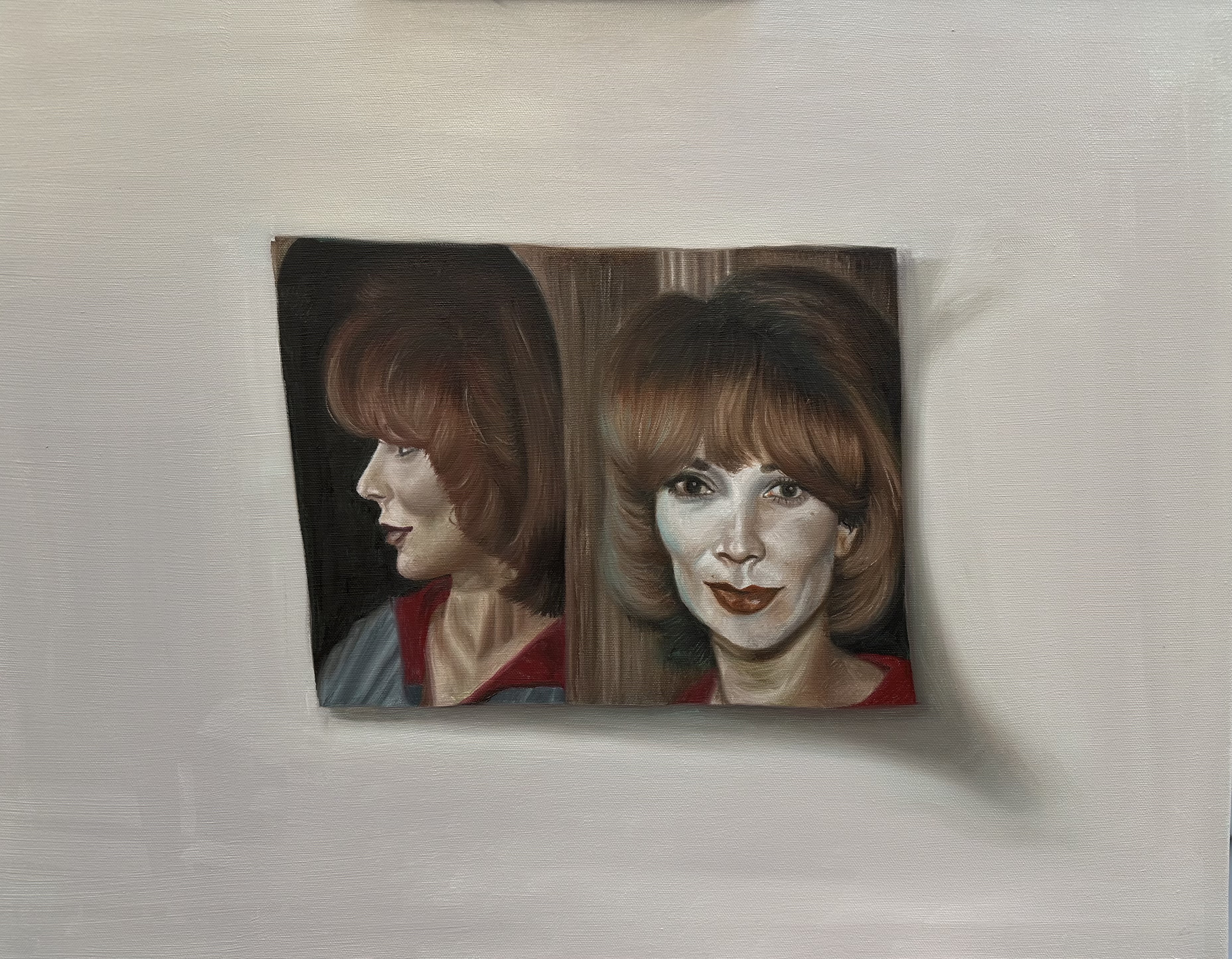 a picture on the wall — oil on canvas