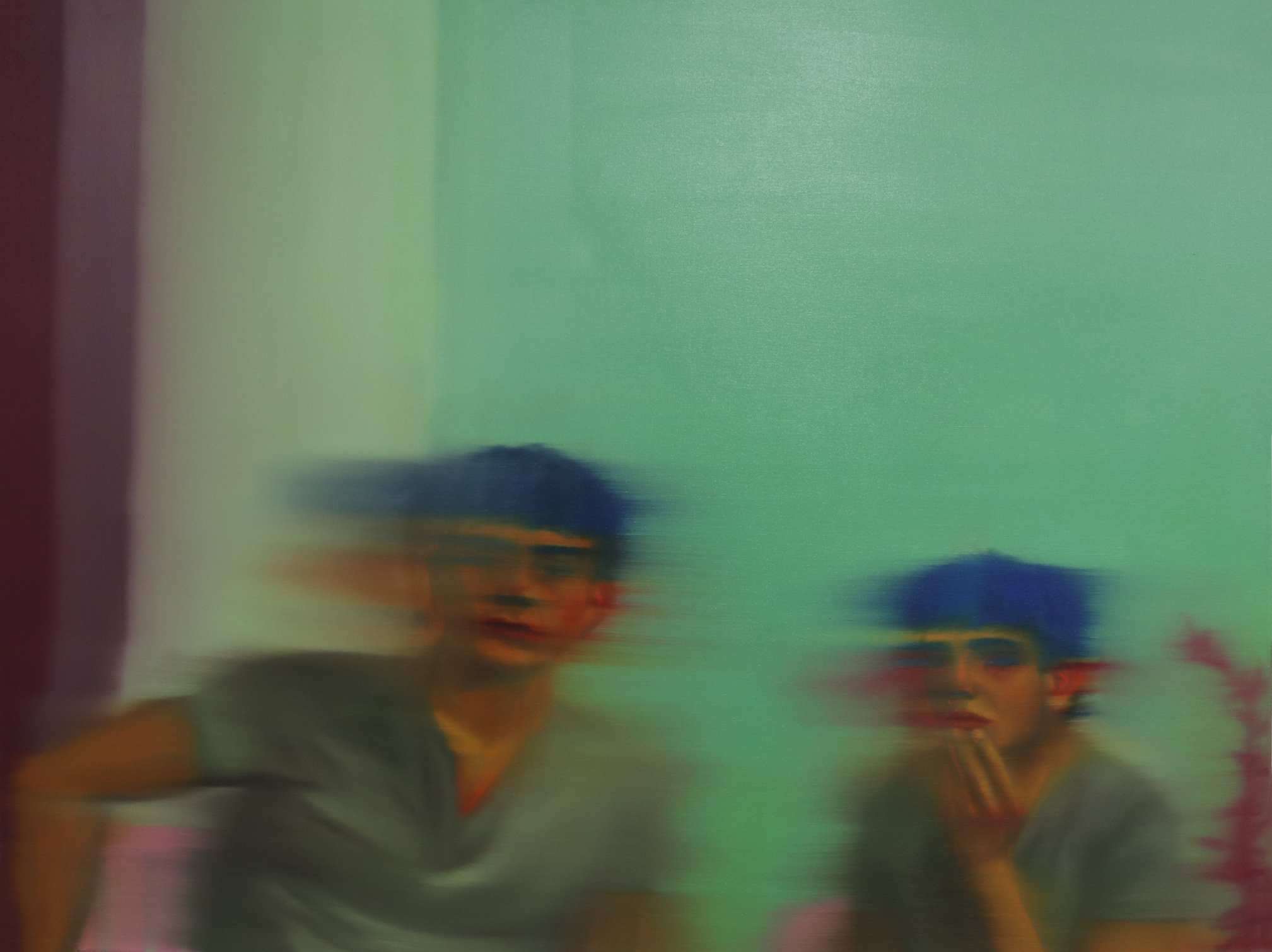 The Two of Us - Oil on Canvas